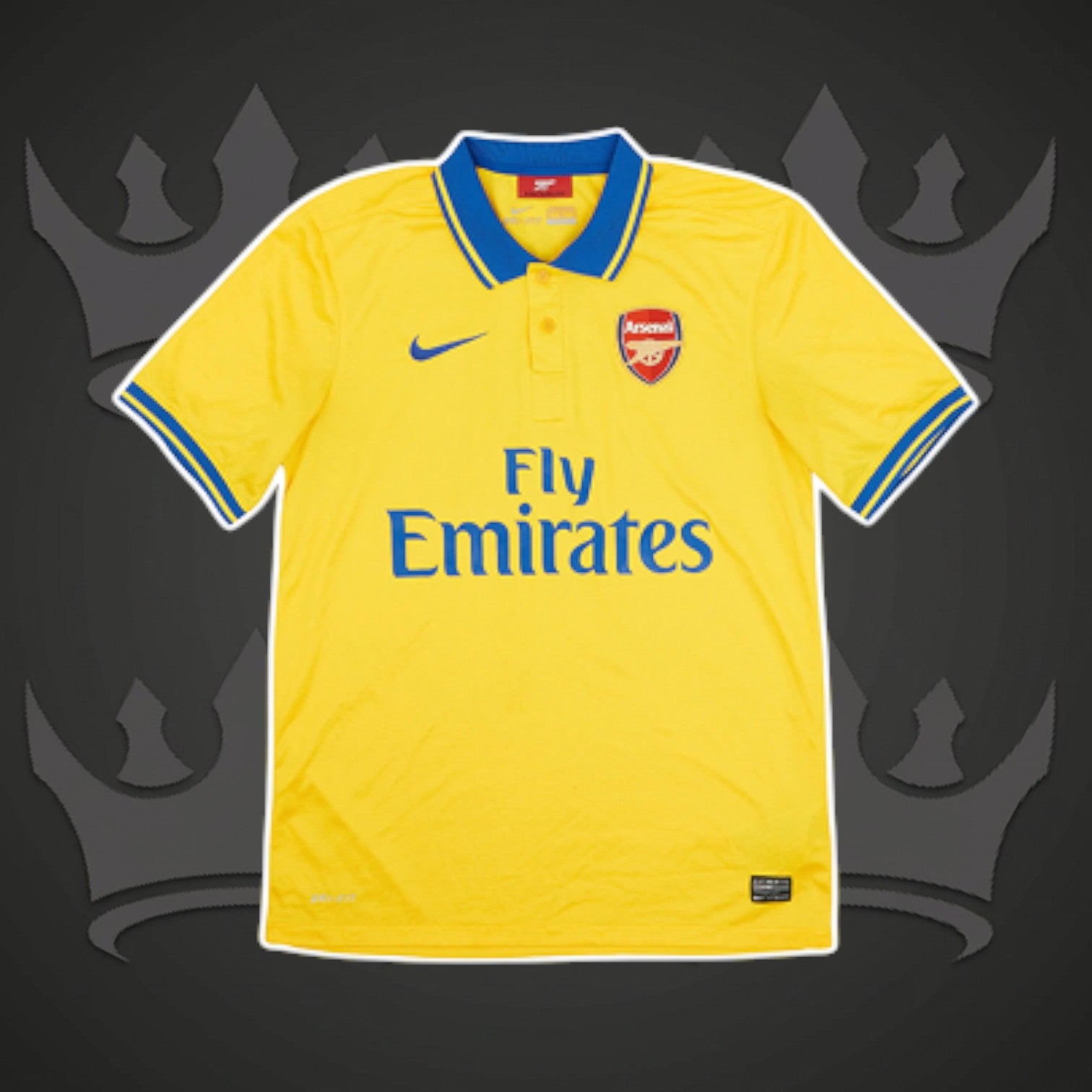 Arsenal FC 2013/14 Away Retro Kit