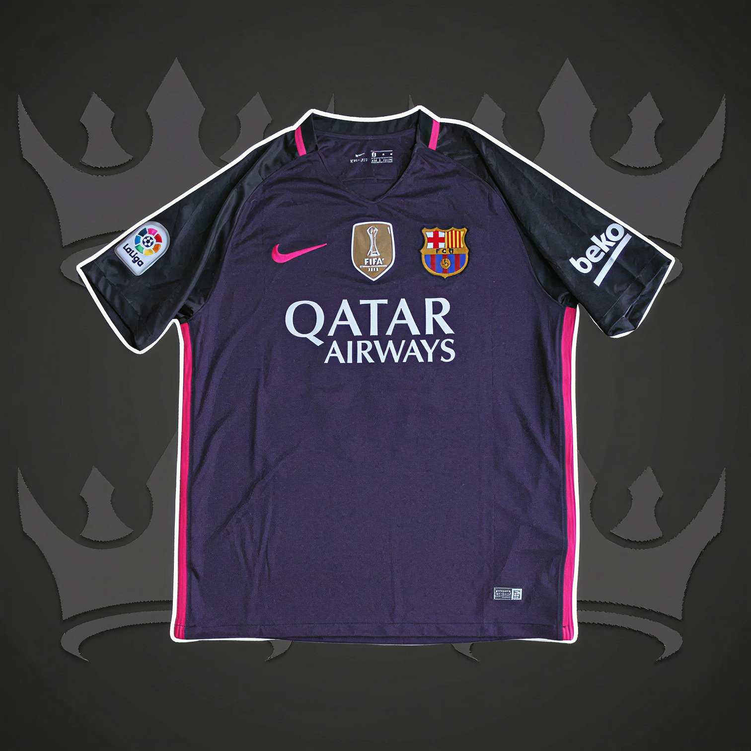 FC Barcelona 2016/17 Away Retro Kit