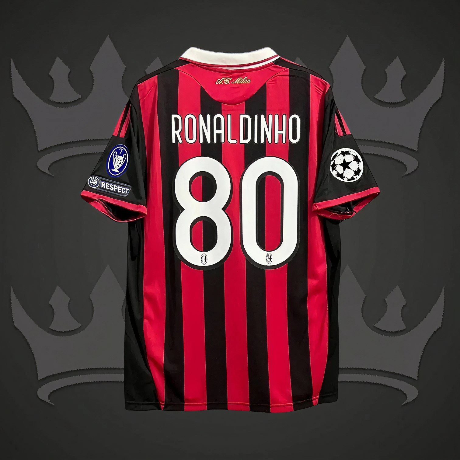 AC Milan 2009/10 Home Retro Kit (Short)