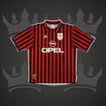 AC Milan 1999/00 Home Retro Kit