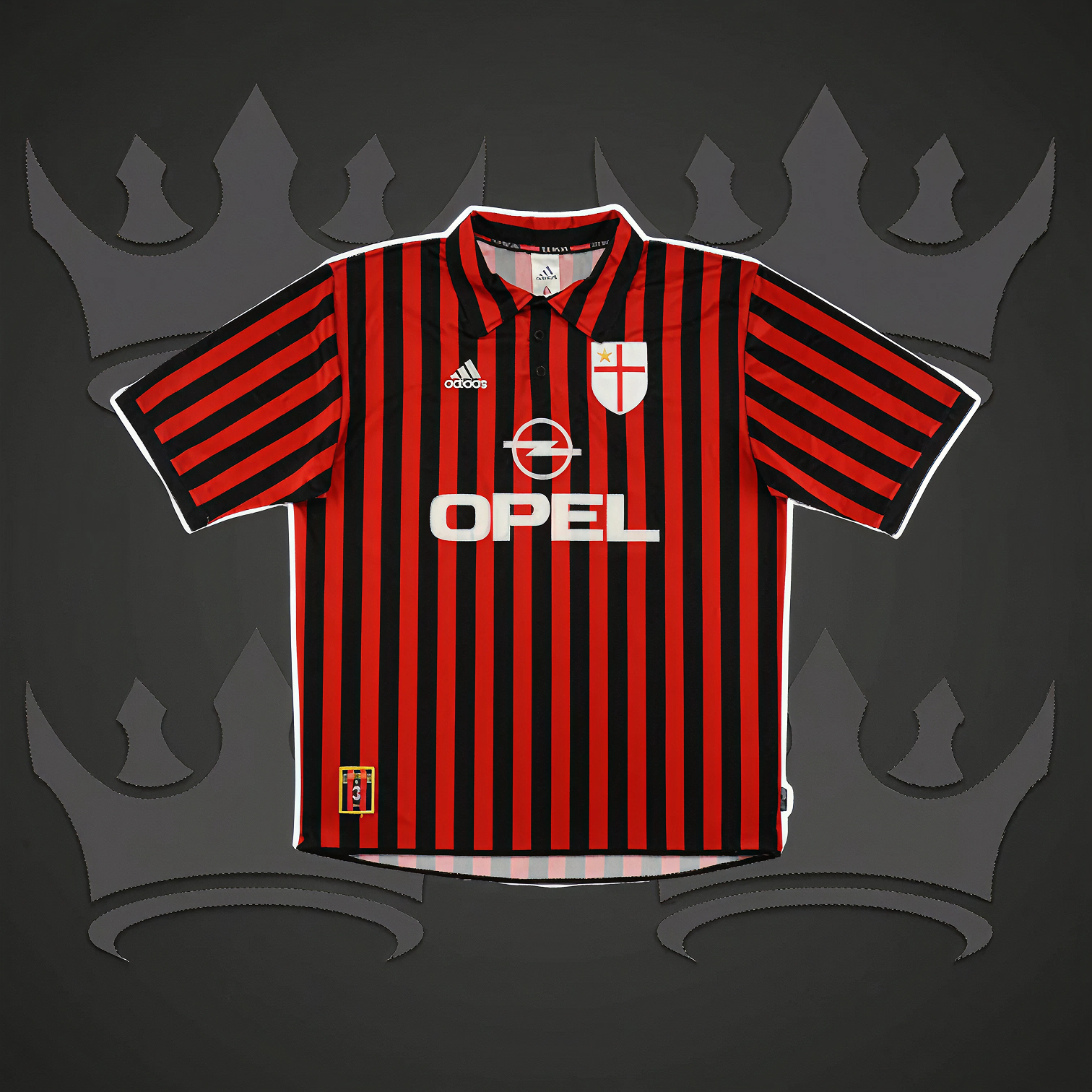 AC Milan 1999/00 Home Retro Kit