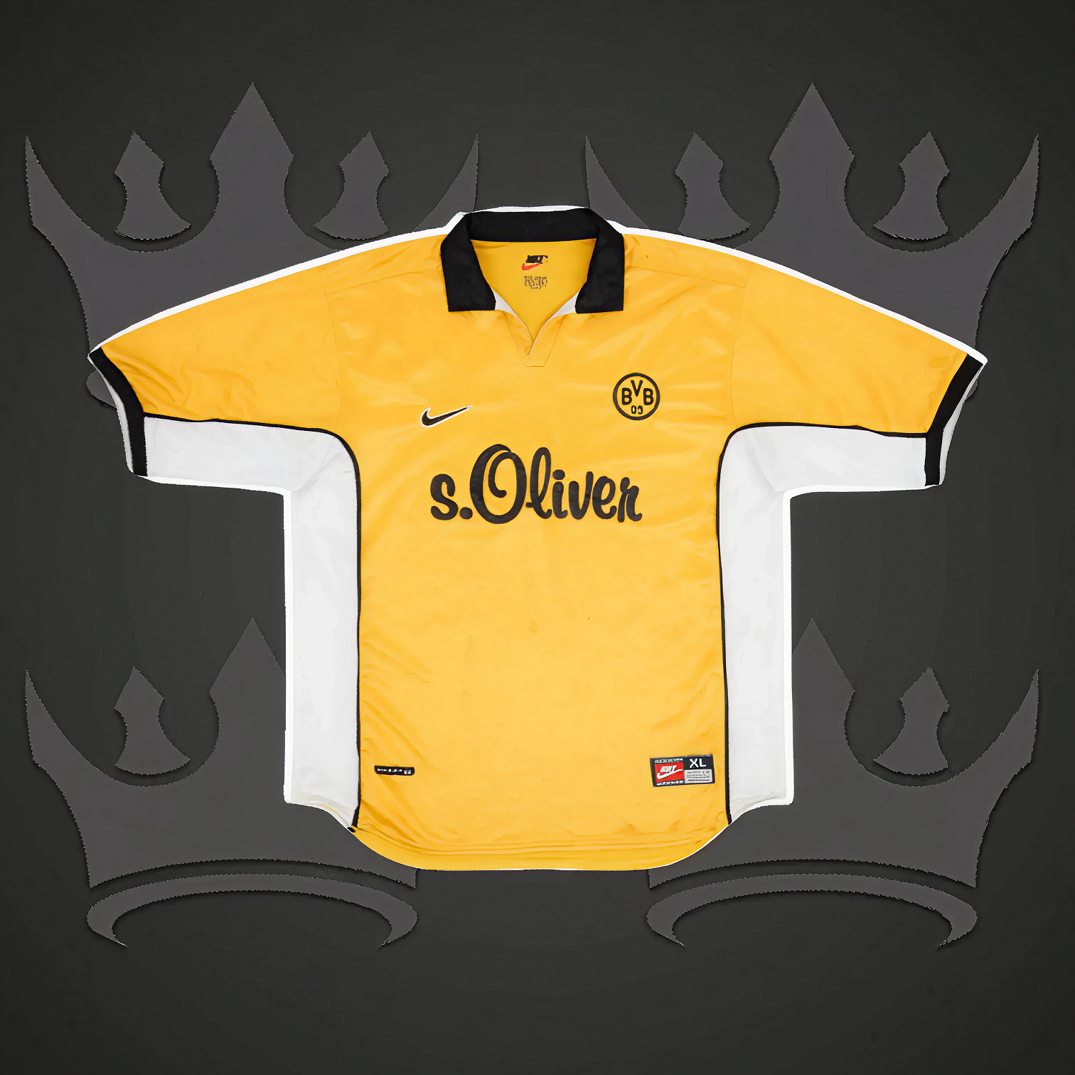Borussia Dortmund 1998/99 Home Retro Kit