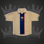 FC Barcelona 2002/03 Away Retro Kit