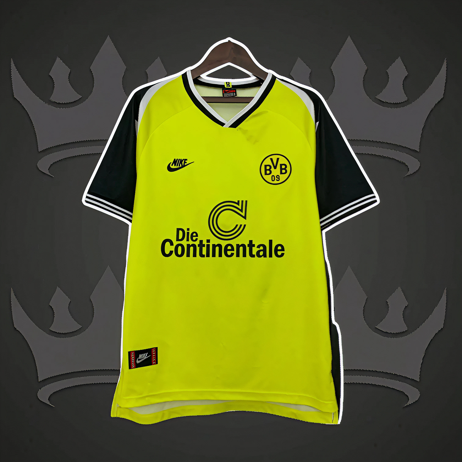 Borussia Dortmund 1995/96 Home Retro Kit