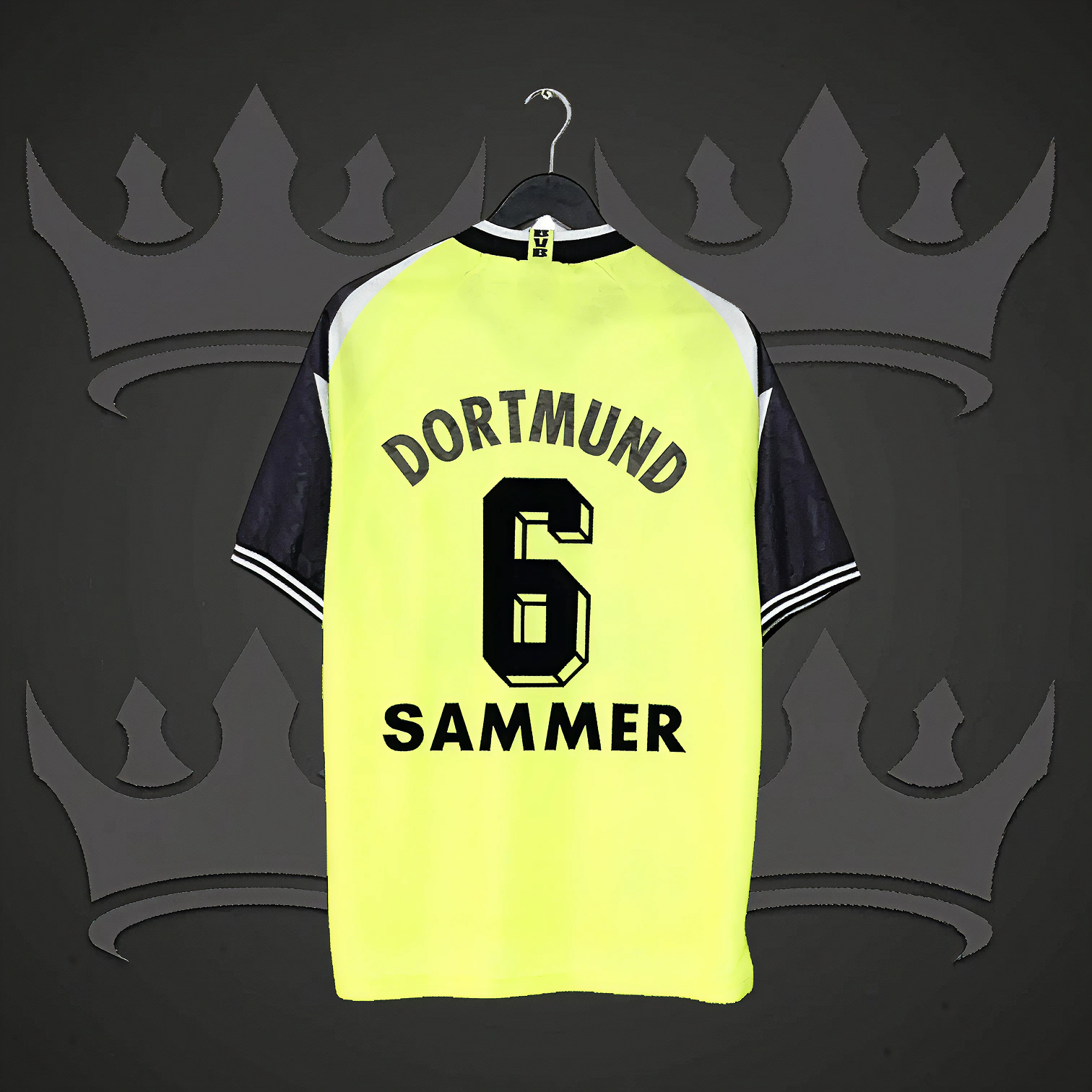 Borussia Dortmund 1995/96 Home Retro Kit