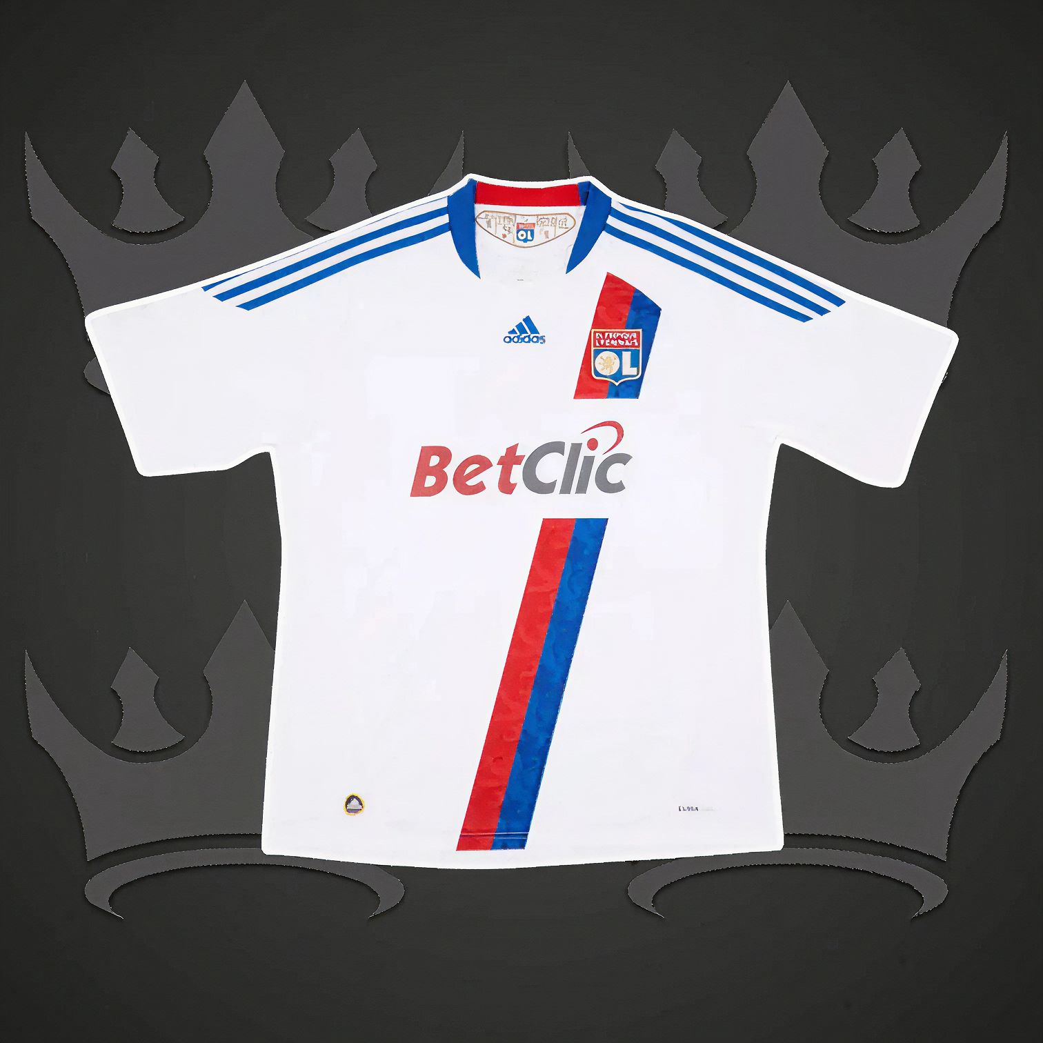 Olympique Lyon 2010/11 Home Retro Kit