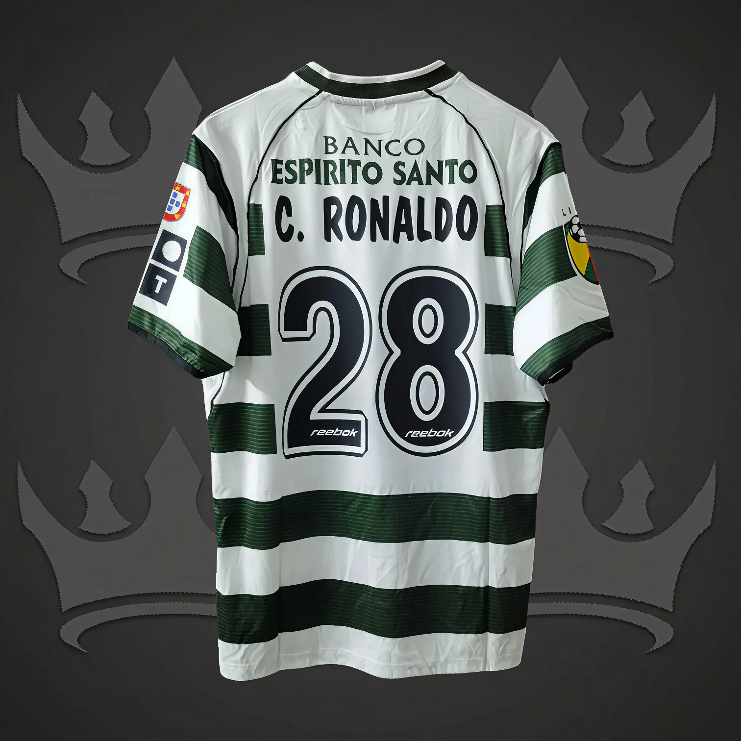 Sporting Lisbon 2001/03 Home Retro Kit